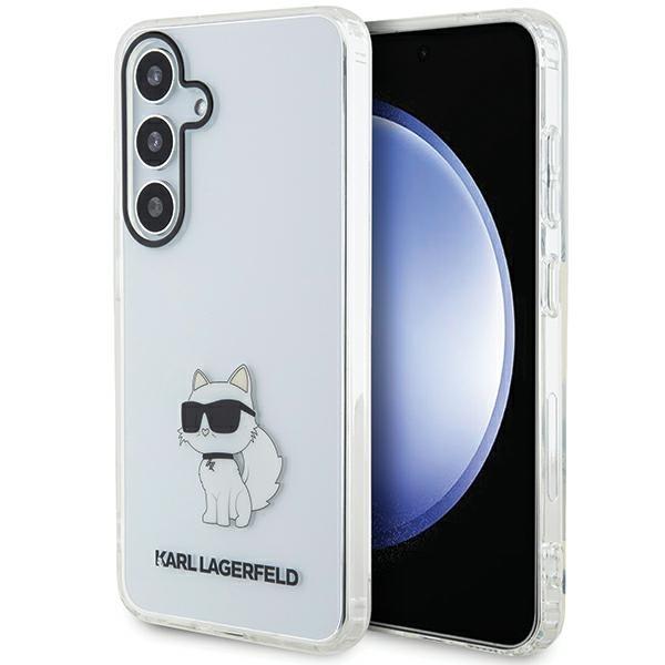 Karl Lagerfeld Galaxy S24 Skal MagSafe IML Choupette Transparent