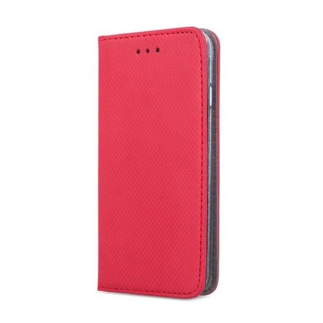 Galaxy S25 Ultra Plånboksfodral Smart Magnet - Röd | 2353 | AlltMobil