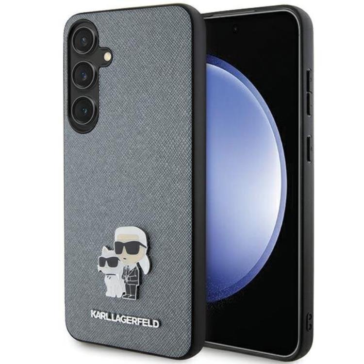 Karl Lagerfeld Galaxy S24 Plus Mobilskal Saffiano Metal Pin | 2353 | AlltMobil