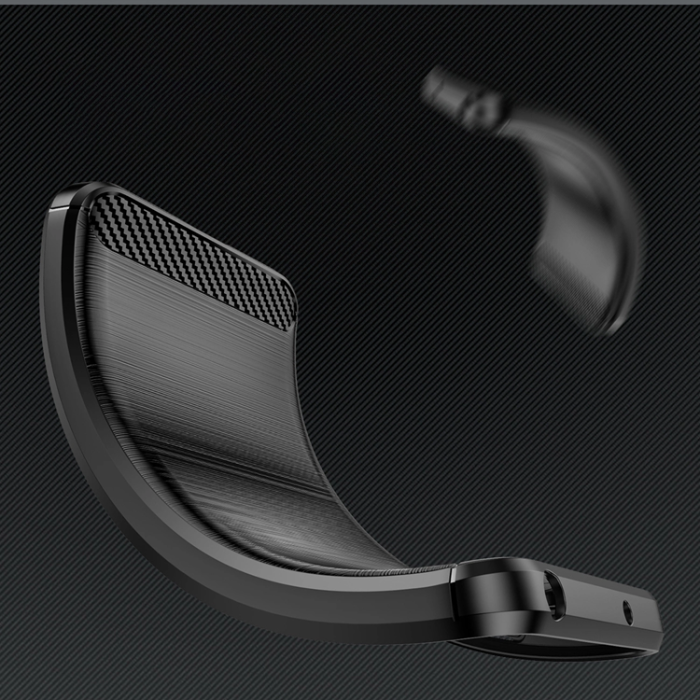OEM - Galaxy S25 Edge Mobilskal Carbon Flexible - Svart