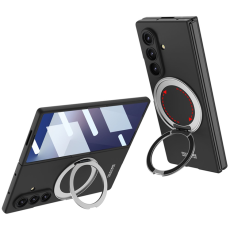 GKK - GKK Galaxy Z Fold 7 Mobilskal Med Skärmfilm - Svart