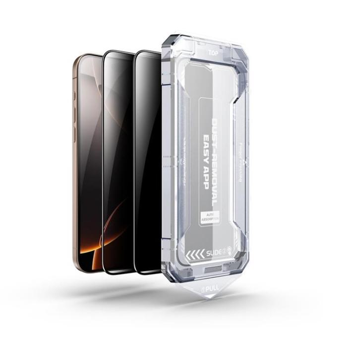 Boom of Sweden - LIVSTIDSGARANTI - BOOM iPhone 16 Pro Max Privacy Härdat Glas Skärmskydd 2st