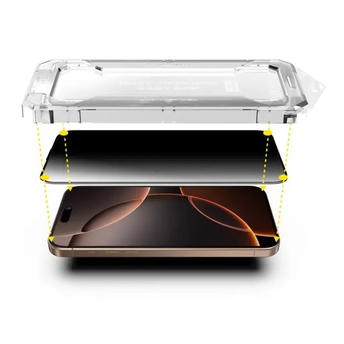 Boom of Sweden - LIVSTIDSGARANTI - BOOM iPhone 16 Pro Max Privacy Härdat Glas Skärmskydd 2st