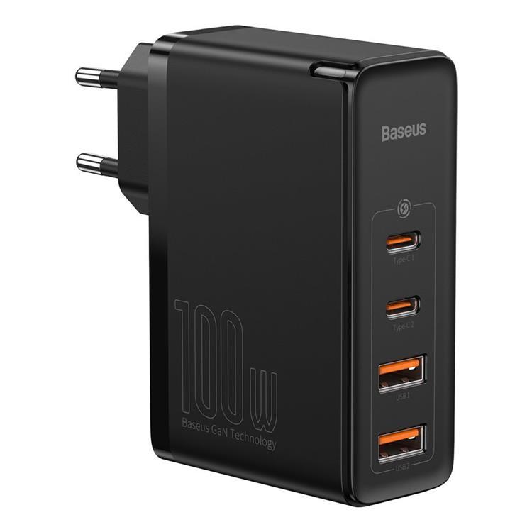 Baseus GaN2 Pro Väggladdare USB Type-C 100W - Svart | 505295 | AlltMobil