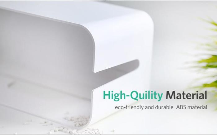 Ugreen - Ugreen Kabel Organizer Box - Svart/Vit