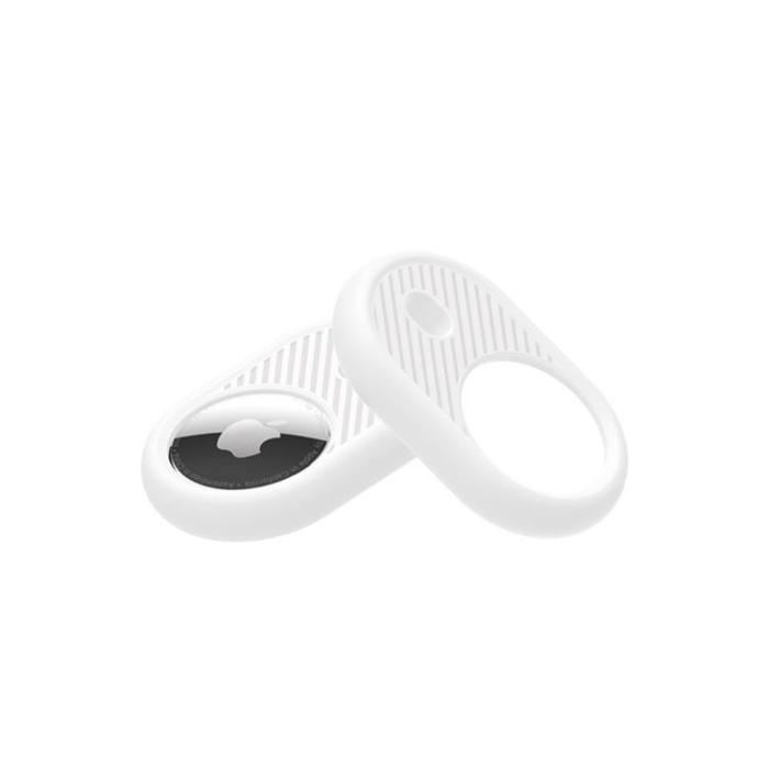 OEM - Airtag Skal Anti-lost Silicone Vault - Gul