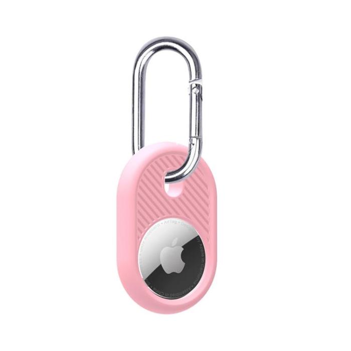 OEM - Airtag Skal Anti-lost Silicone Vault - Gul