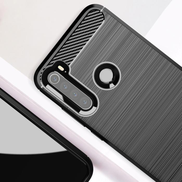 Forcell - CARBON skal till XIAOMI Redmi Note 8T Svart
