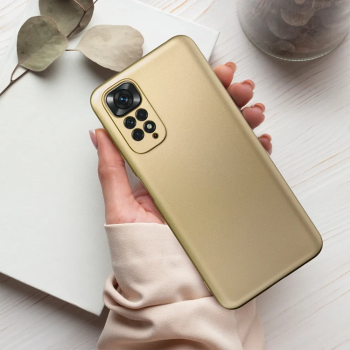 OEM - Xiomi Redmi Note 14 5G Mobilskal Metallic - Guld