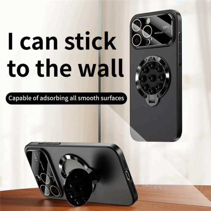 OEM - iPhone 15 Pro Max Mobilskal Magsafe Sugkopphållare Kickstand