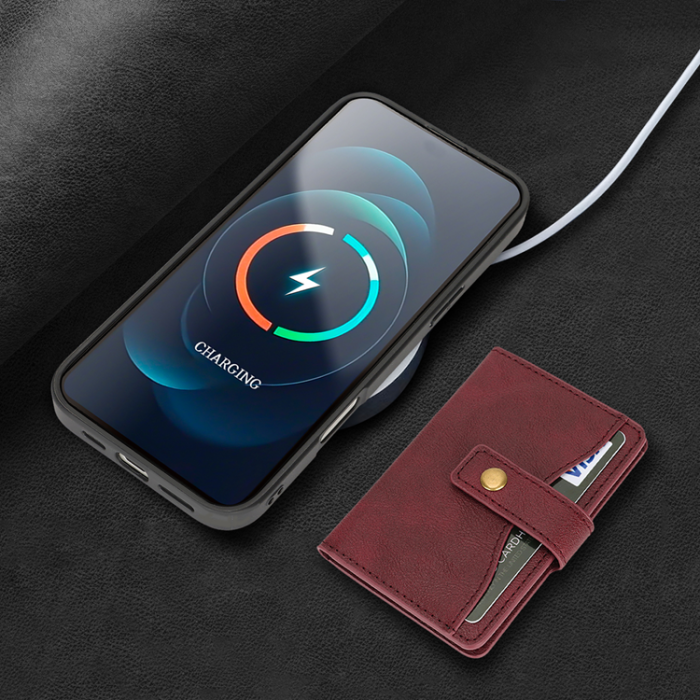 A-One Brand - Mobilskal till iPhone 17 Pro MagSafe Detachable Korthållare