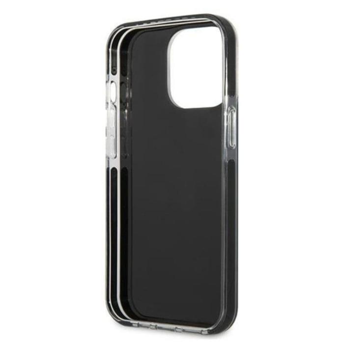 KARL LAGERFELD - KARL LAGERFELD iPhone 13 Pro Max Skal Karl & Choupette Head - Svart