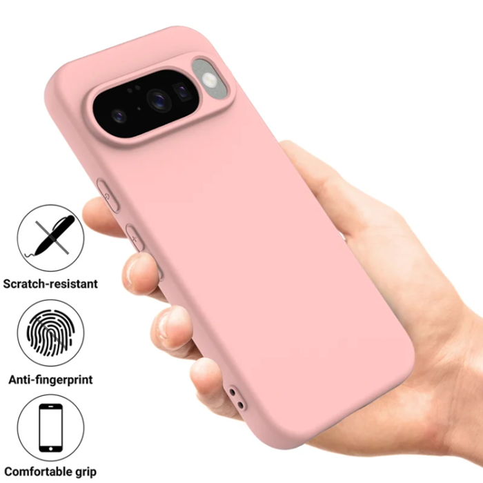 A-One Brand - Google Pixel 10 Mobilskal Liquid Silicone - Rosa