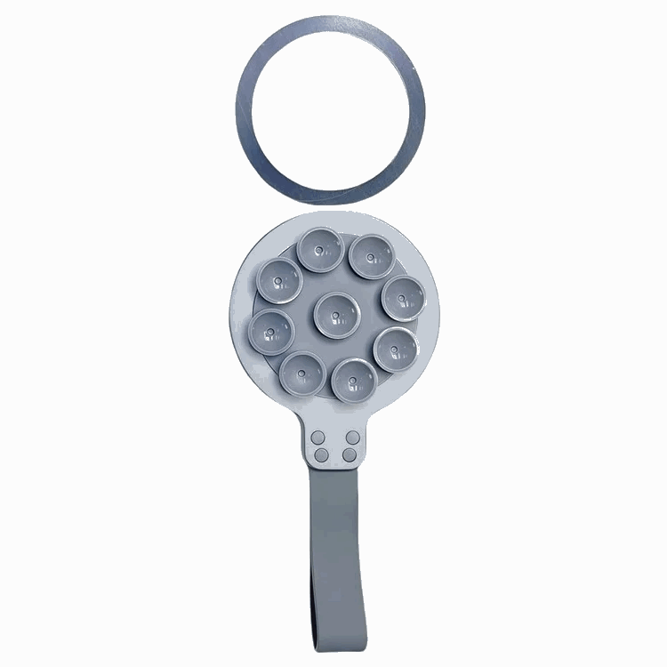 Magsafe Mobil Sugkopphållare med rem - Grå | 2353 | AlltMobil