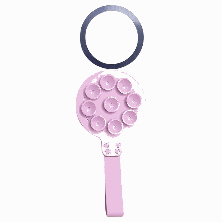 Magsafe Mobil Sugkopphållare med rem - Rosa | 2353 | AlltMobil