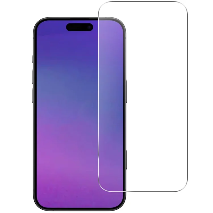 A-One Brand - iPhone 17 Härdat Glas Skärmskydd Plus Kameralinsskydd - Transparent