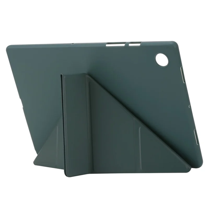A-One Brand - Galaxy Tab A9 Plus Fodral Origami Silikon - Grön
