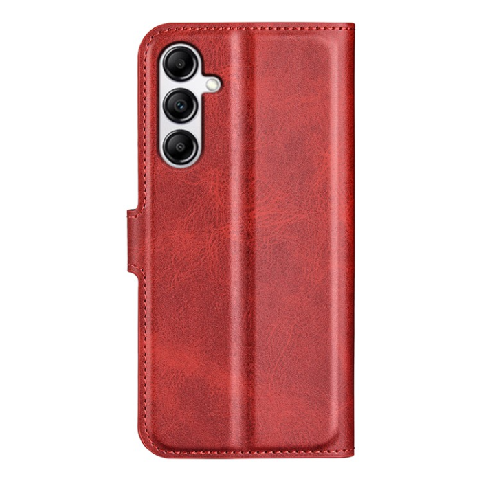 A-One Brand - Galaxy A34 5G Plånboksfodral Calf Flip Folio - Röd