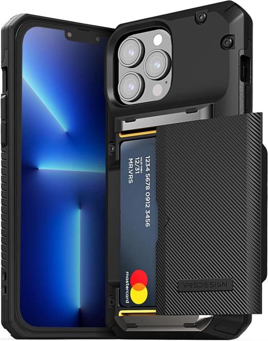 VERUS - VRS DESIGN Damda Glide Pro Skal iPhone 13 Pro Max - Svart