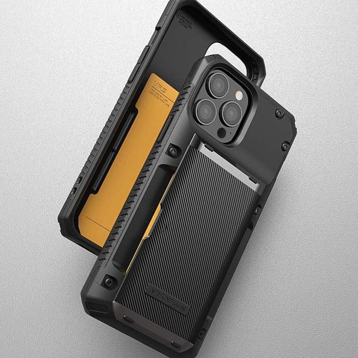 VERUS - VRS DESIGN Damda Glide Pro Skal iPhone 13 Pro Max - Svart