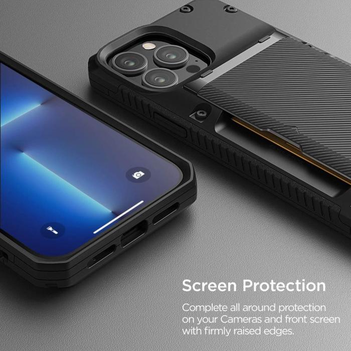 VERUS - VRS DESIGN Damda Glide Pro Skal iPhone 13 Pro Max - Svart
