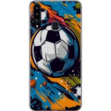 iSecrets - Mobilskal till Samsung Galaxy A20s med Fotbollar