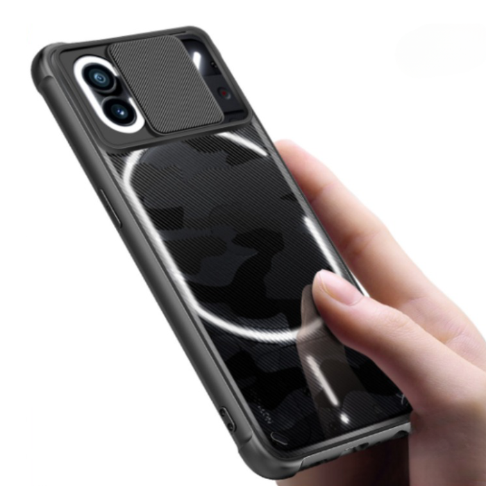 Rzants - Rzants Nothing Phone 1 Skal Camouflage Camshield - Blå