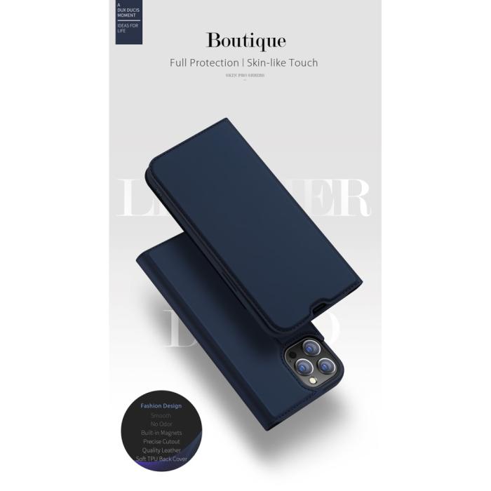 Dux Ducis - Dux Ducis Skin Series Plånboksfodral iPhone 13 Pro Max - RoseGold