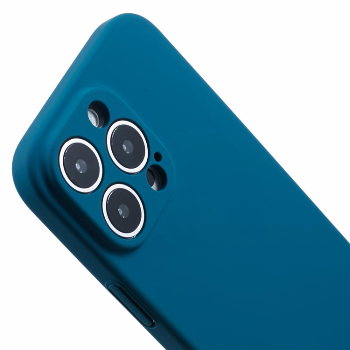 A-One Brand - iPhone 16 Pro Max Mobilskal Skin-Touch Rubberized PC - Blå