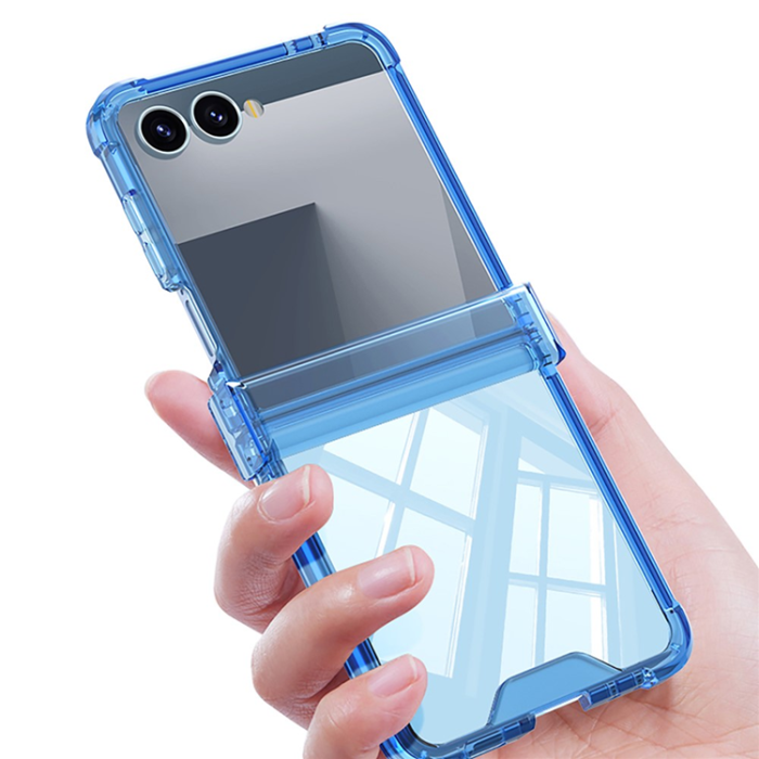 GKK - GKK Galaxy Z Flip 7 Mobilskal Airbag Hinge Shockproof - Svart