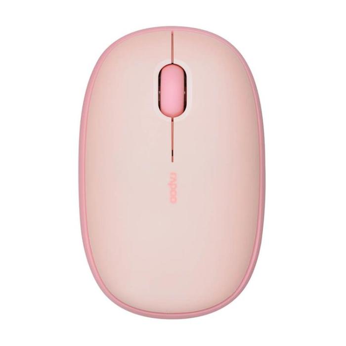 Rapoo - Rapoo Trådlös Mus M660 Silent Multi-Mode - Rosa