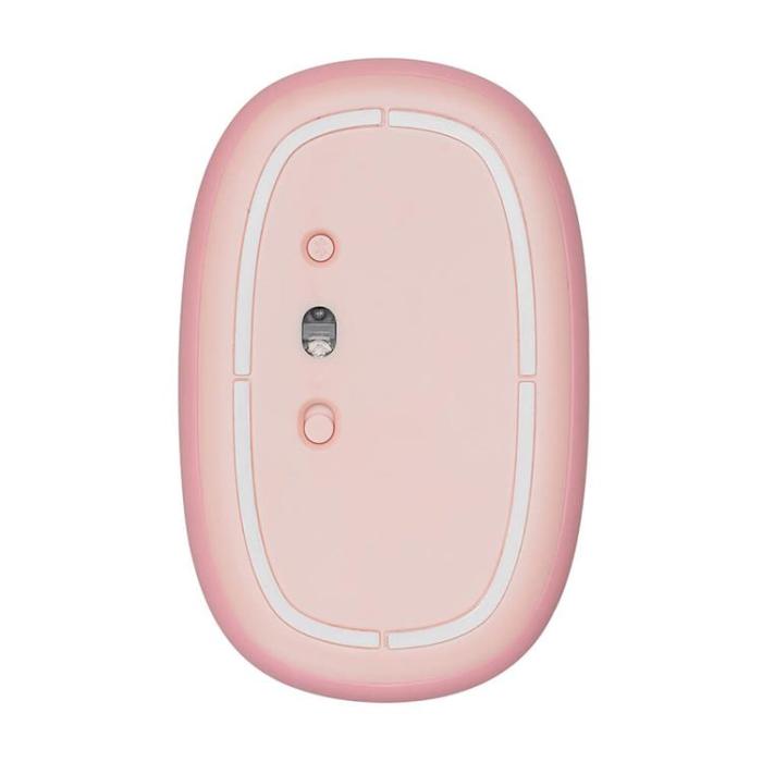 Rapoo - Rapoo Trådlös Mus M660 Silent Multi-Mode - Rosa