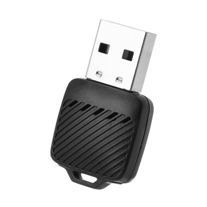 A-One Brand - CarPlay 2in1 USB Mini Trådbunden Trådlös Adapter EC03 - Svart
