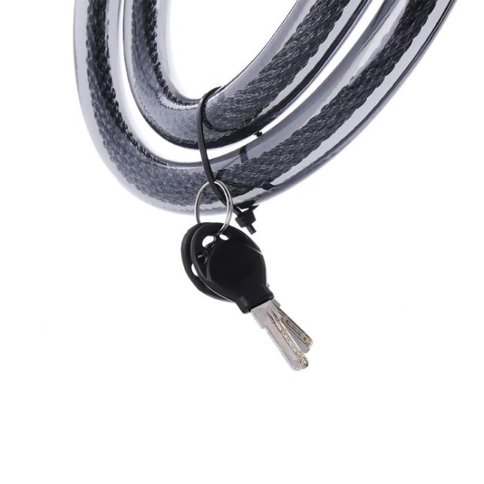 Forever Outdoor - Forever Cykelkabellås CBL-160 - Svart