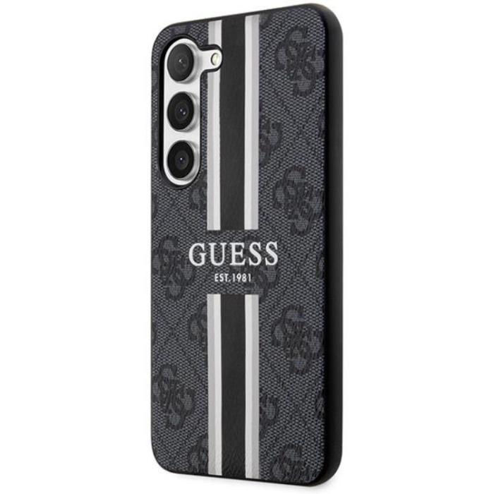 UTGATT1 - Guess Galaxy S23 Plus Skal 4G Printed Stripe - Svart