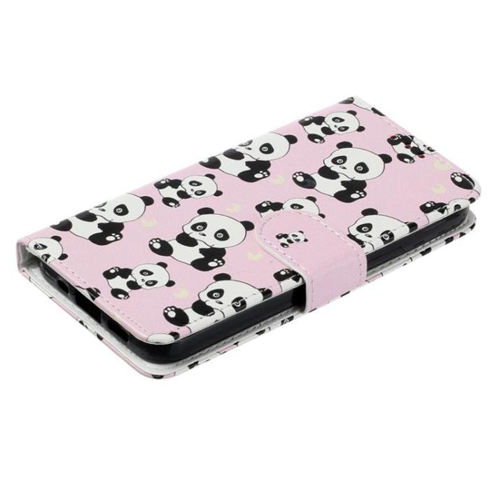 OEM - iPhone 14 Plus Plånboksfodral Folio Flip - Panda