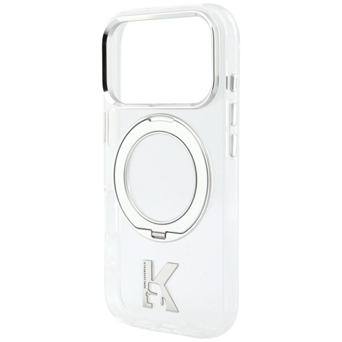 KARL LAGERFELD - Karl Lagerfeld Mobilskal till iPhone 18 Pro Max/17 Pro Max Magsafe IML Ringställ