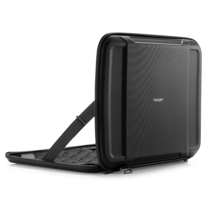 Spigen - Spigen Rugged Armor Pro Laptopväska 13-14 tum - Svart