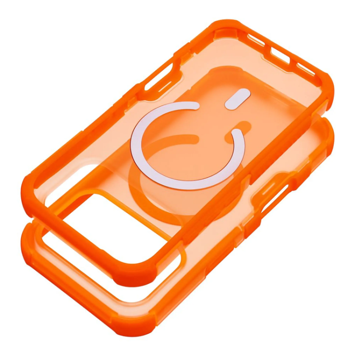 Forcell - Forcell Mobilskal Magsafe För iPhone 17 Pro Max BumperX - Orange