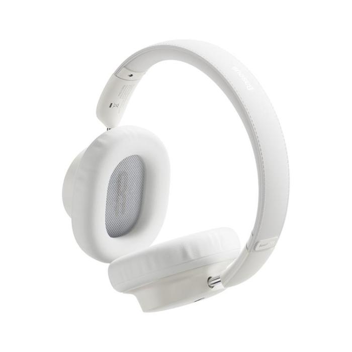 UTGATT - Baseus Bowie D03 Over-Ear Trådlösa Hörlurar - Vit