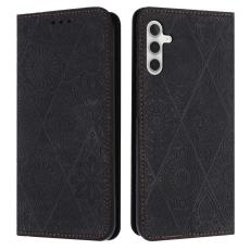 OEM - Pl&aring;nboksfodral f&ouml;r Samsung Galaxy S26 Konstl&auml;der St&auml;ll - Svart