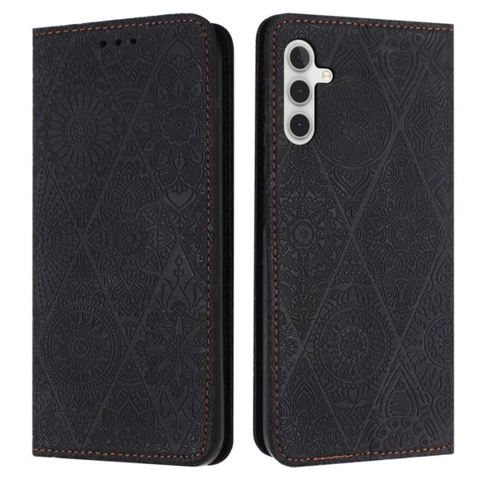 OEM - Plånboksfodral för Samsung Galaxy S26 Konstläder Ställ - Svart