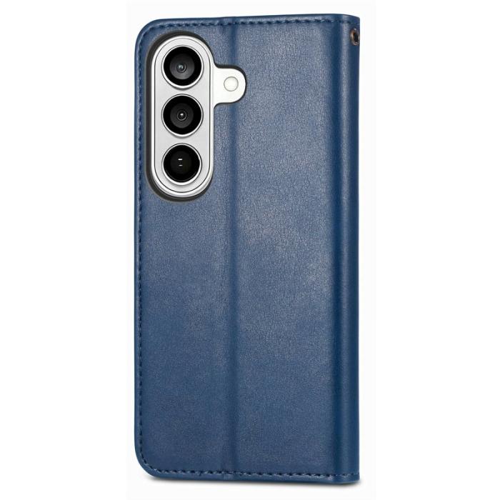 OEM - Plånboksfodral för Samsung Galaxy S26 Konstläder Stativ - Blå