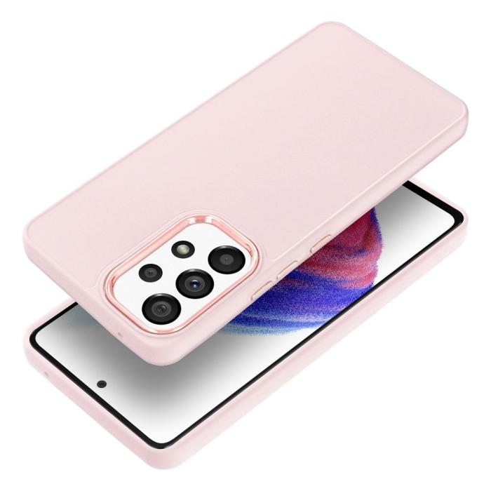 OEM - FRAME Skal för Samsung A53 5G i puderpink
