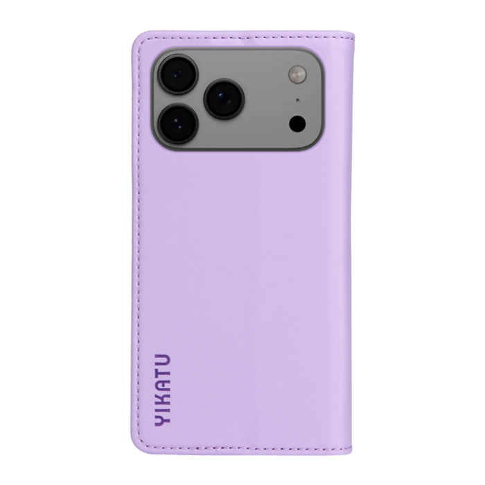 YIKATU - Yikatu iPhone 17 Pro Max Plånboksfodral Magnetic Closure - Ljuslila