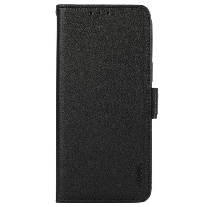 ABEEL - ABEEL Samsung Galaxy A53 5G Plånboksfodral Konstläder RFID Blockering Svart
