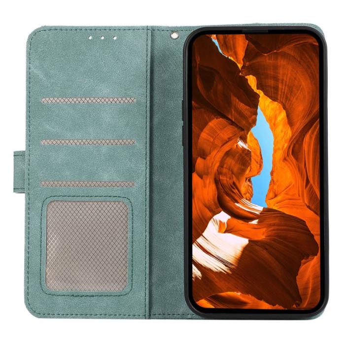 ABEEL - ABEEL Samsung Galaxy A53 5G Plånboksfodral Konstläder RFID-Skydd Blå