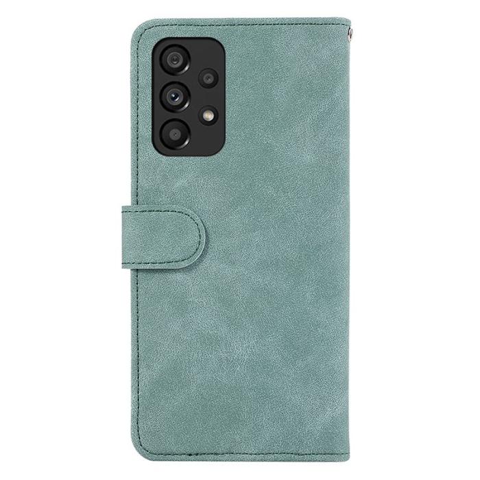 ABEEL - ABEEL Samsung Galaxy A53 5G Plånboksfodral Konstläder RFID-Skydd Blå