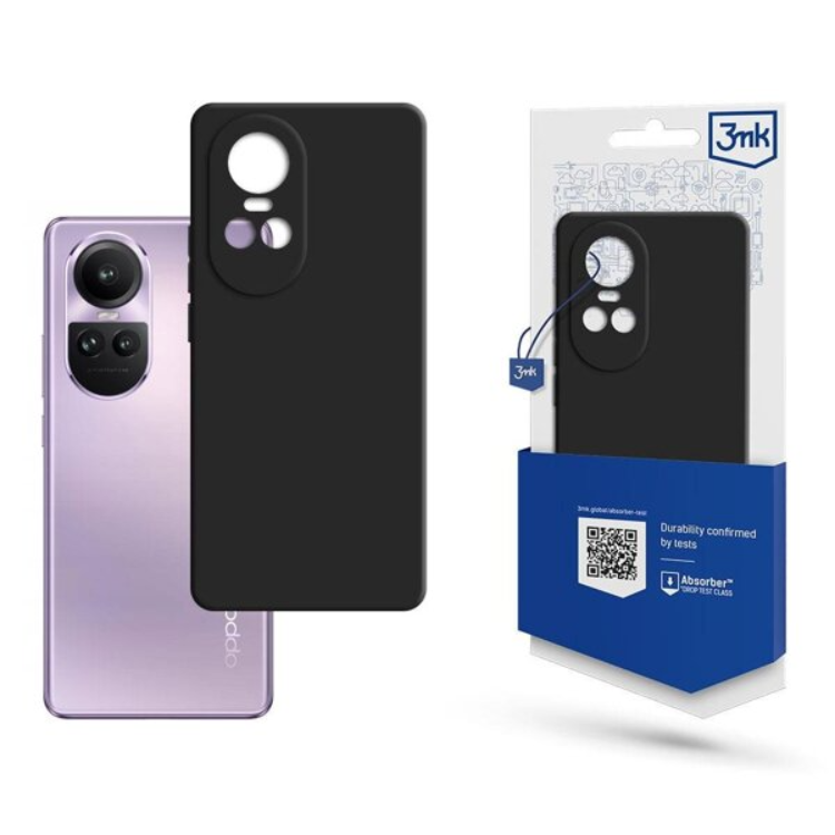 3MK Oppo Reno 10 Pro Mobilskal Matt - Svart | 2353 | AlltMobil