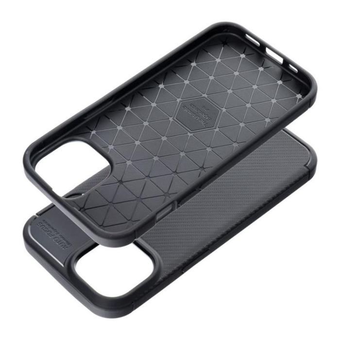 OEM - iPhone 15 Pro Mobilskal Carbon Premium - Svart